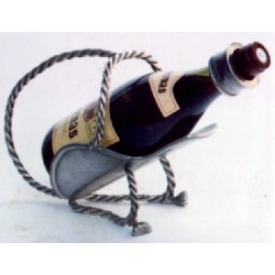 Pewter bottle holder