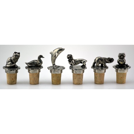 Series of 6 wine corks