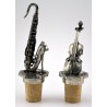 Set of 2 "music" wine corks